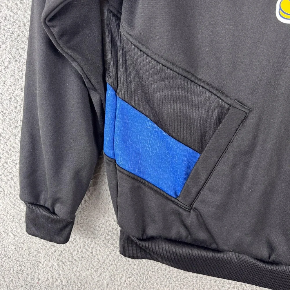 Kansas Jayhawks‎ Hoodie Mens Large NCAA Basketball Adidas Pullover AEROREADY